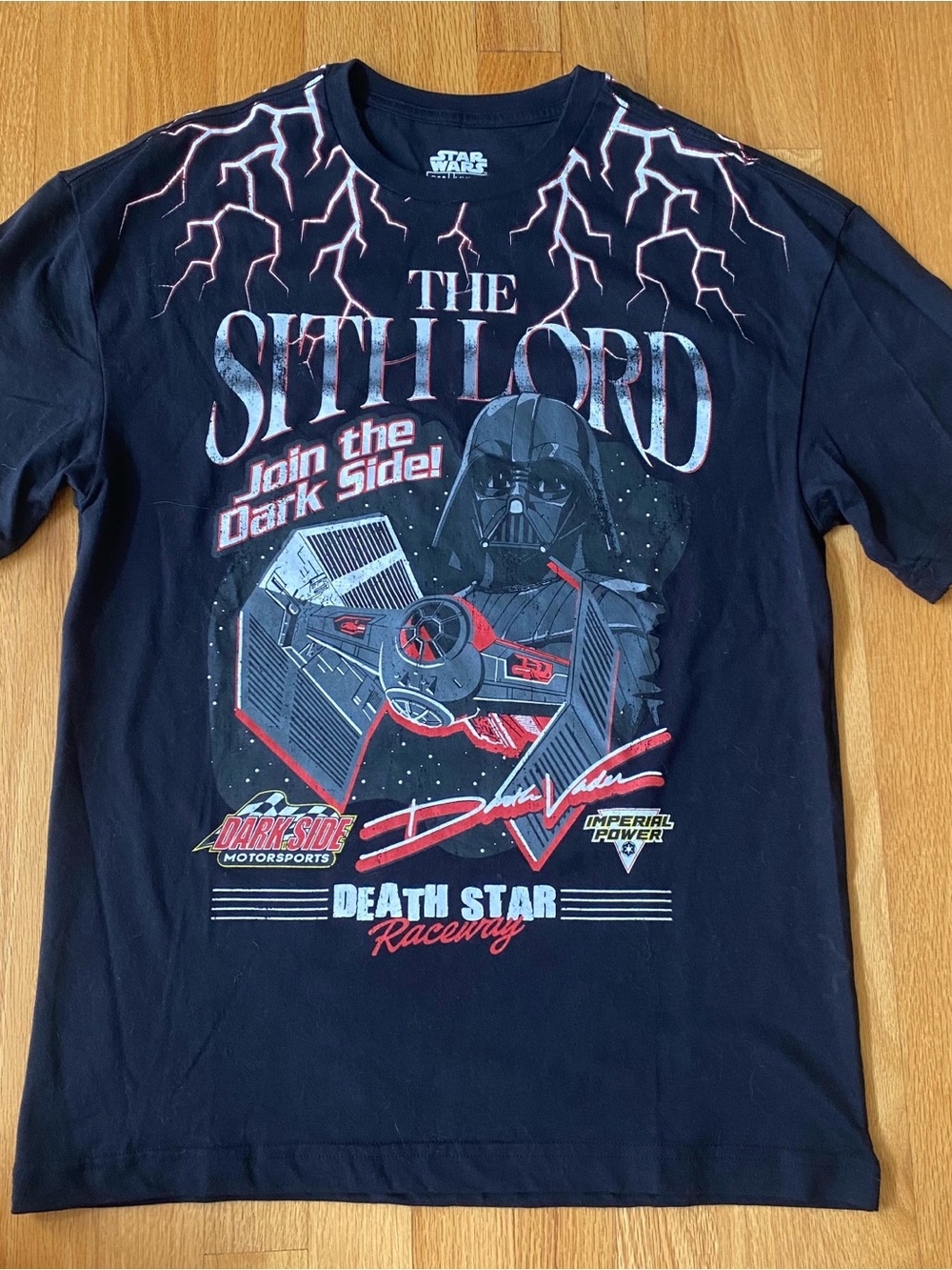 Star Wars Black Sith Lord Darth Vader Graphic Tee